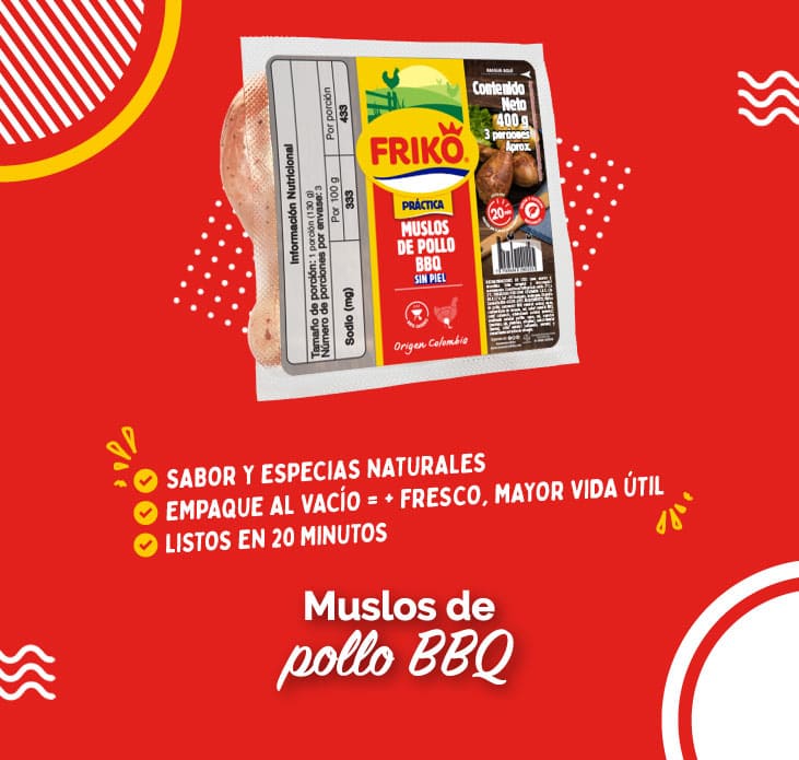 Productos de pollo Friko